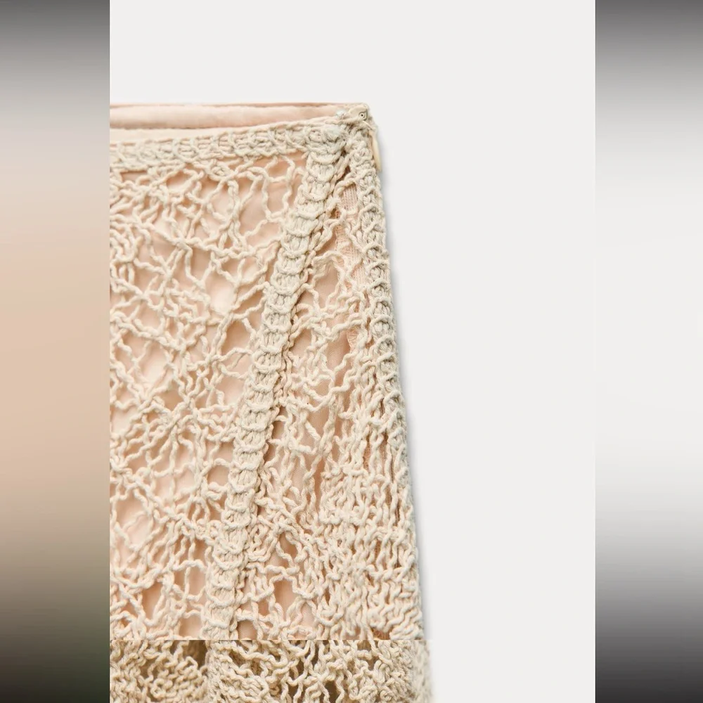 Zara crochet halter top 2025 - Picture 9 of 14